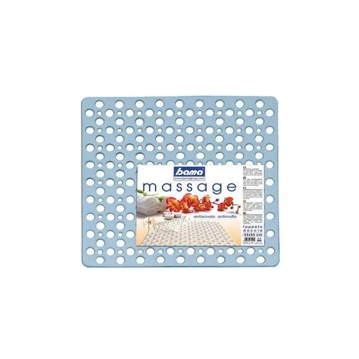 Tappeto per doccia gomma Celeste