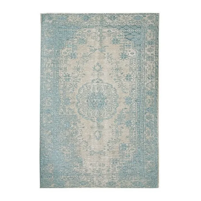 Tappetto da interni vintage azzurro – Chrea