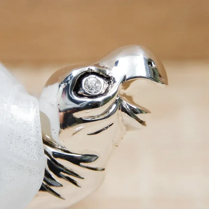 Tartaruga Bianca Grande Lully Argenti - immagine 3