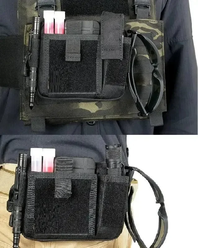 Tasca Admin porta documenti con attacco Molle Od - immagine 3