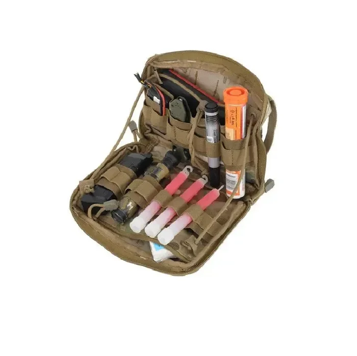 Tasca Organizer Large con attacco molle – Coyote - immagine 2