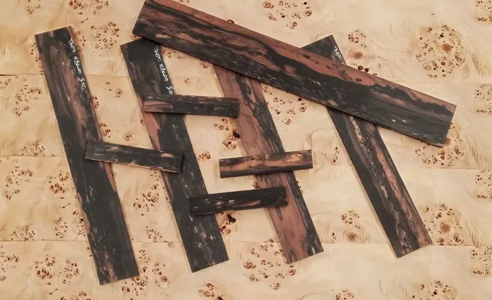 Tastiere Bassi Ebano Gabon radicato