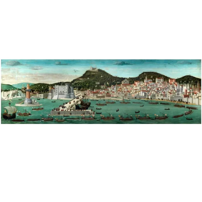 Tavola Strozzi, tela 8 cm x 25 cm