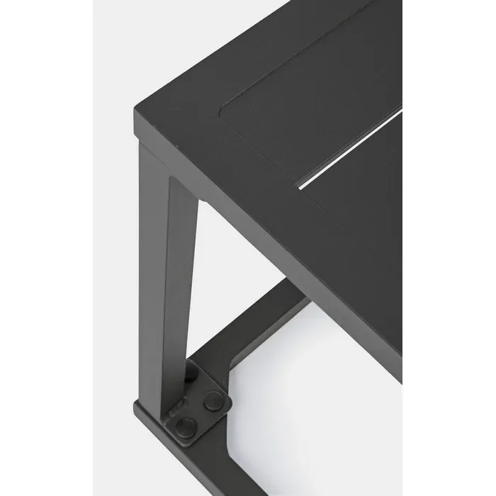 Tavolino da giardino in alluminio – Hilde - immagine 3