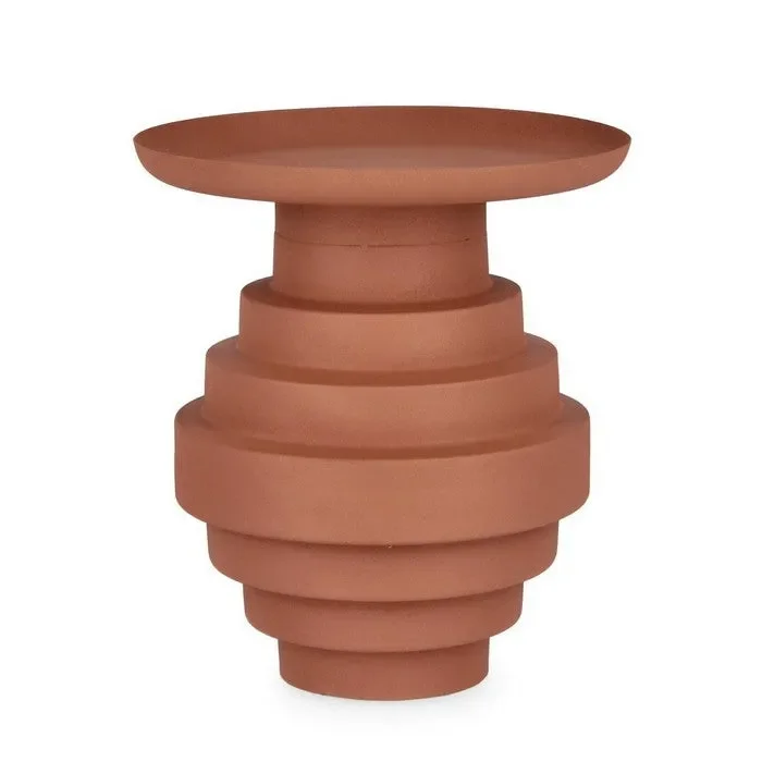 Tavolino moderno in acciaio 40 cm – Amba