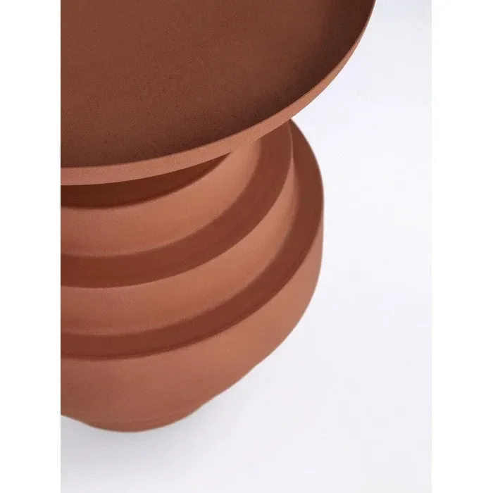 Tavolino moderno in acciaio 40 cm – Amba - immagine 3