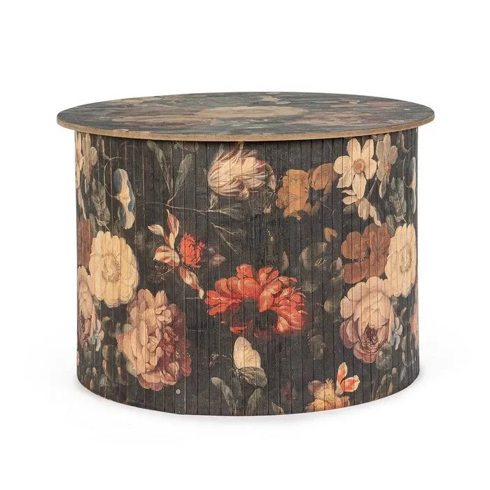 Tavolino tondo in bamboo – Sayuri Online ora