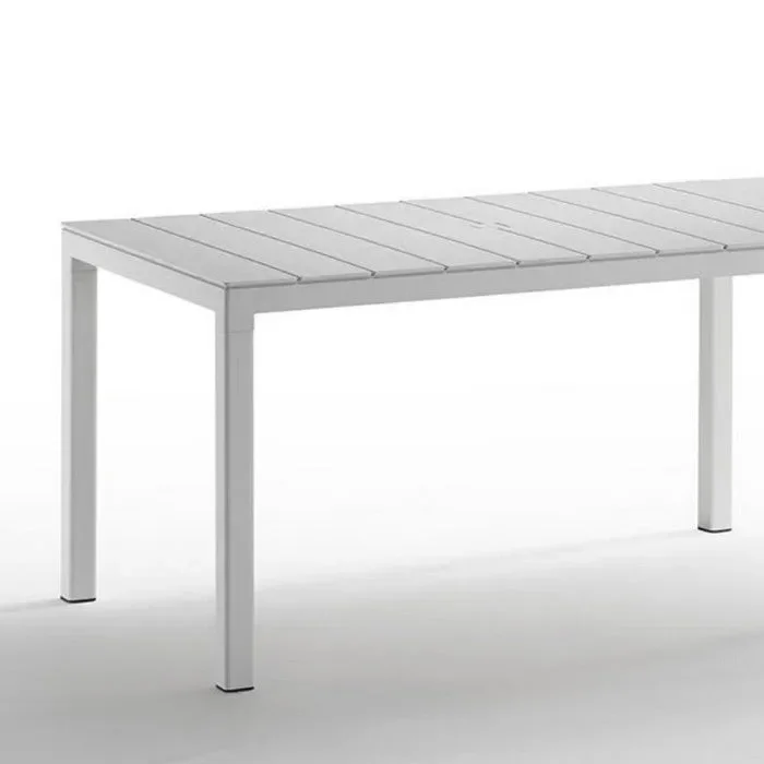 Tavolo da giardino in polipropilene con doghe 2 configurazioni – King Double - immagine 2