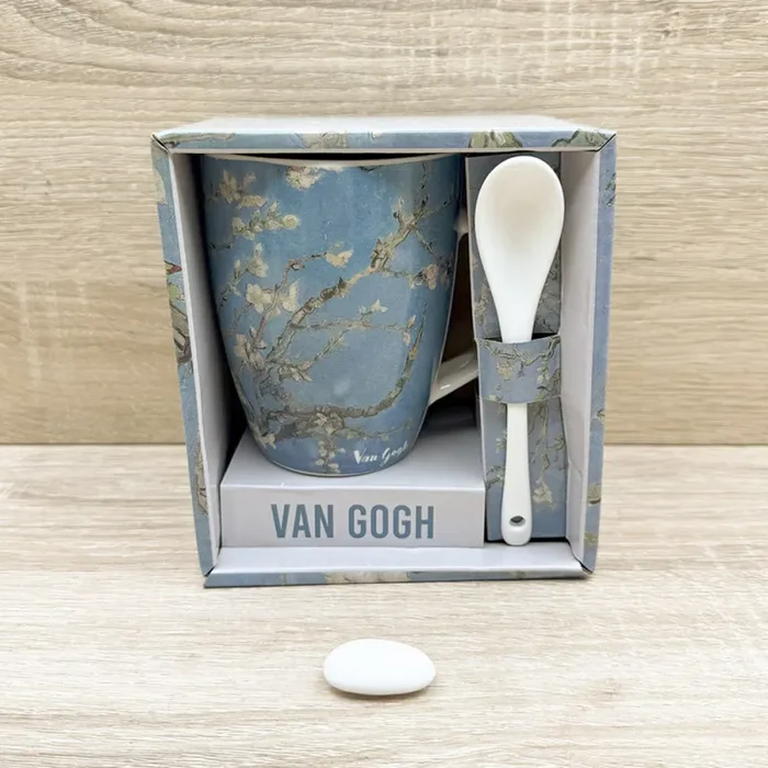 Tazza “Ramo di mandorlo in fiore” di Van Gogh Enesco - immagine 2