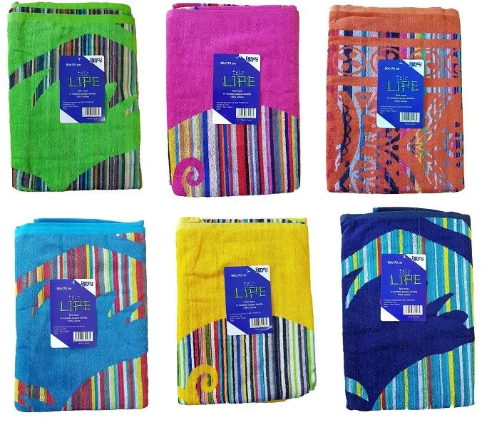 TELO MARE FANCY HOME ART LIFE COLORE A SCELTA MISURA UNICA