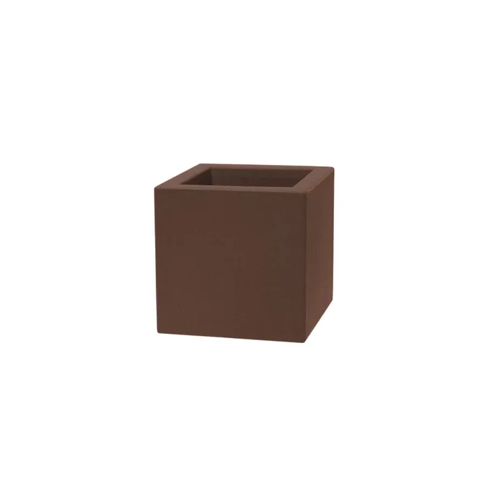TeraPlast Vaso Schio Cubo 40 Cm Bronzo Resina Online