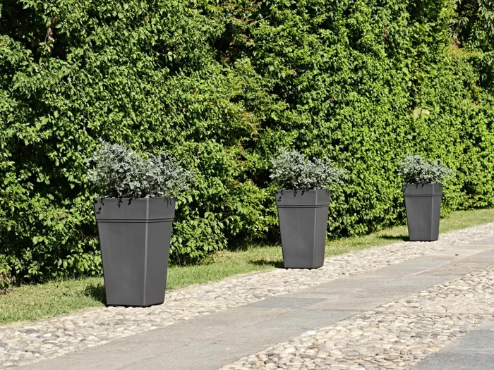 TeraPlast Vaso Stalk 80 Gambo Sand Resina - immagine 2