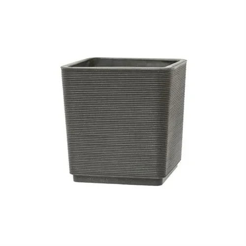 TeraPlast Vaso Thar 38 Dot Ash Plastica Riciclata