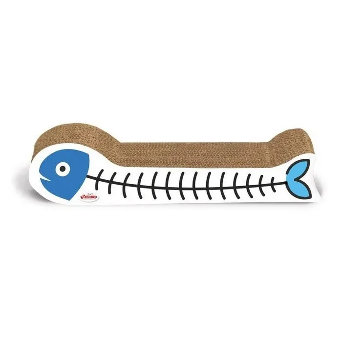 Tiragraffi in cartone a forma di pesce