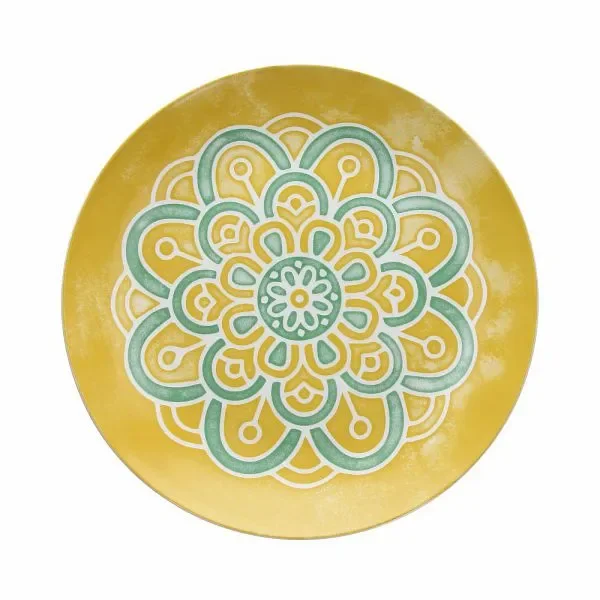 Tognana Piatto Piano Rotondo D 31 Cm Moon Mimosa