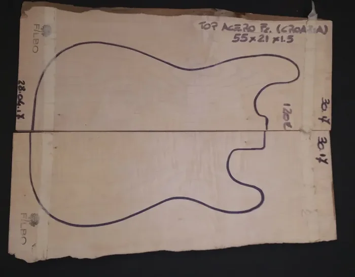 Top Acero Marezzato cm. 0.6/1 Fornitura