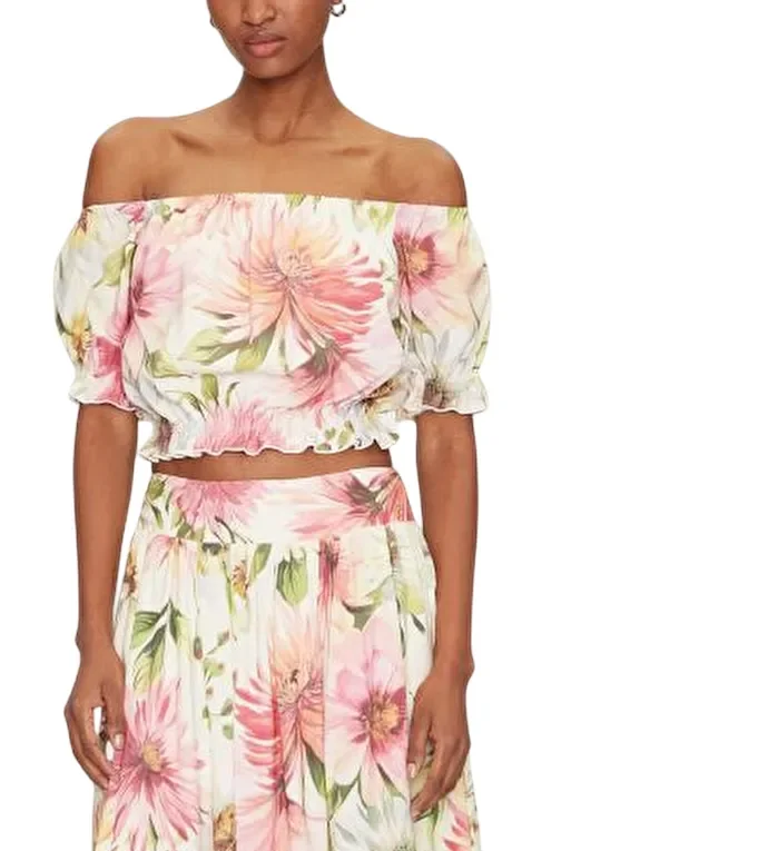 Top Donna Guess Art W5GH61 WH4S2