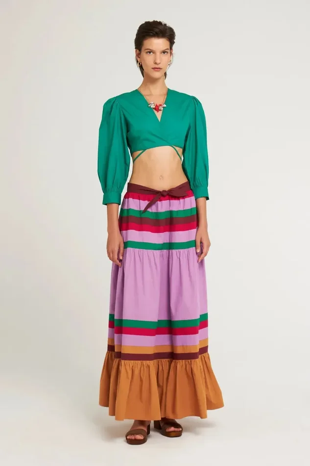 Top Karo Green – Antik Batik