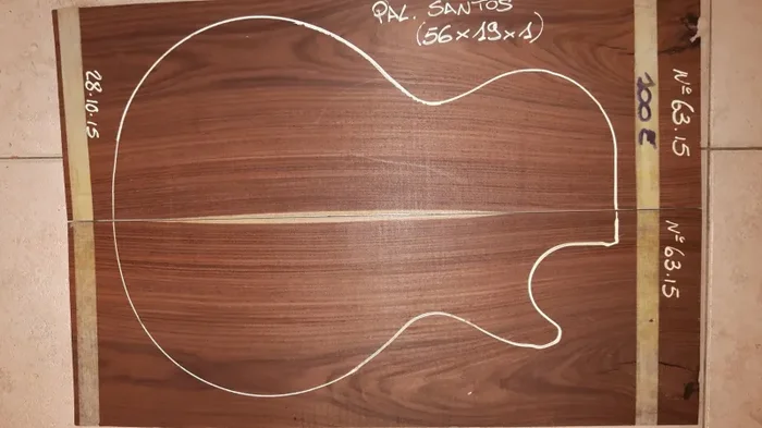 Top Palissandro Santos mm. 10