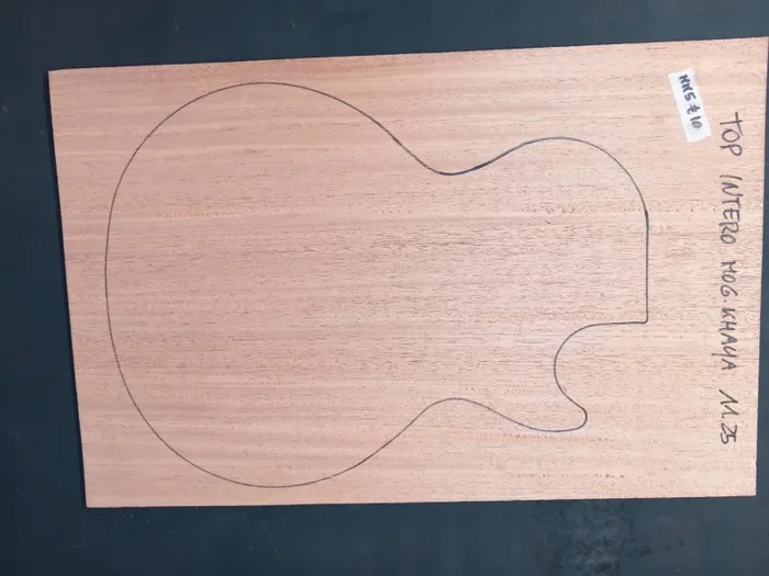 Top pezzo intero Mogano Khaya