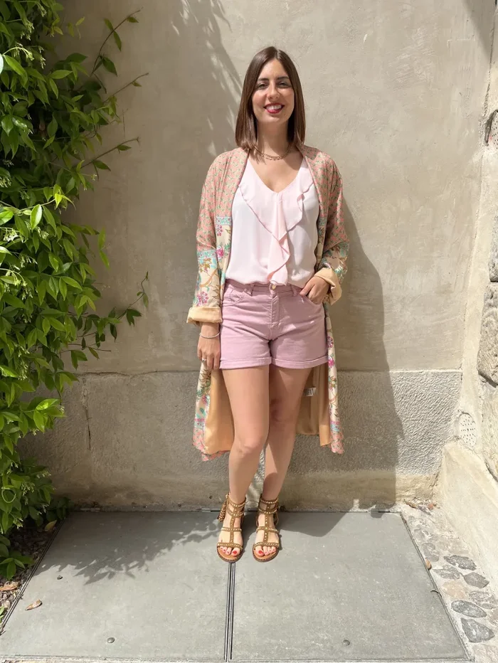 TOP SMANICATO ROUCHES - immagine 3