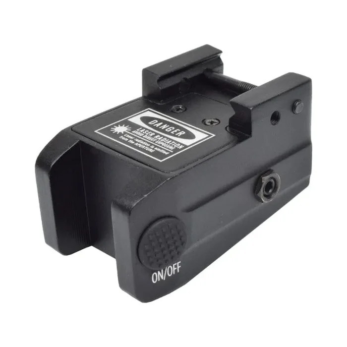 Torcia Laser con attacco Weaver realizzato in Metallo – Js tactical - immagine 2