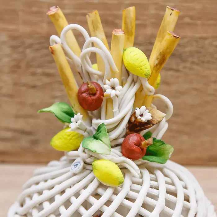 Tralcio Led Linea Frutta Porcellana di Capodimonte In saldo - immagine 3