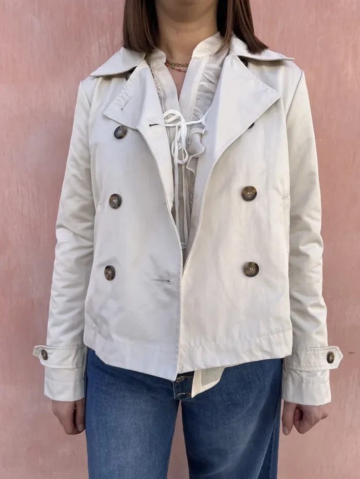 TRENCH CORTO DOPPIO PETTO Online