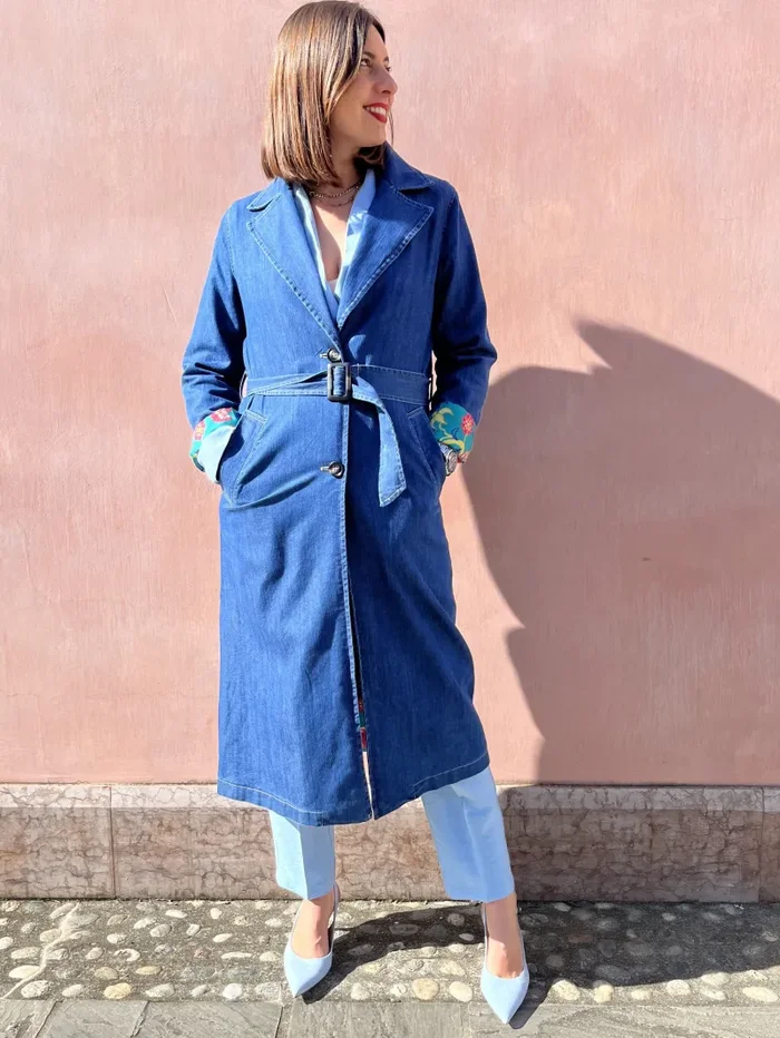 TRENCH IN CHAMBRAY - immagine 2