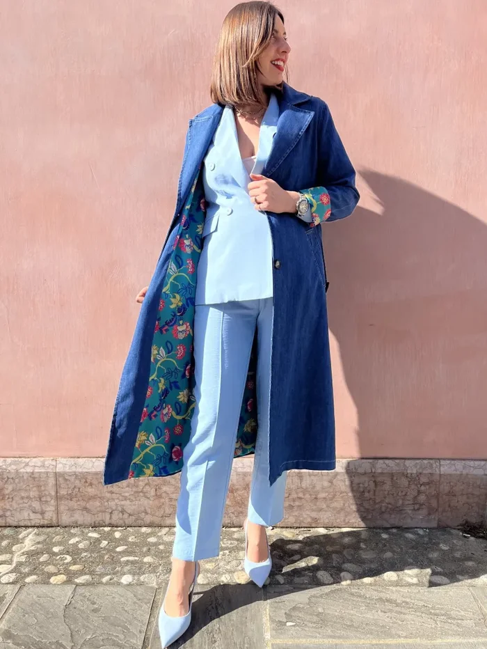 TRENCH IN CHAMBRAY - immagine 3