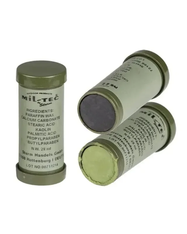 Trucco Militare a Stick | Colore viso Mimetico