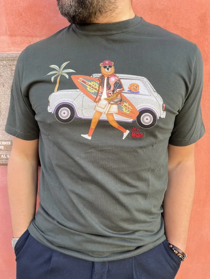 TSHIRT MR BOX SURF Vendita calda