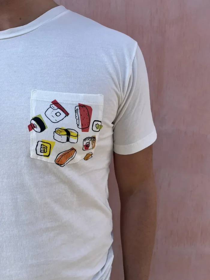 TSHIRT TASCHINO SUSHI - immagine 2