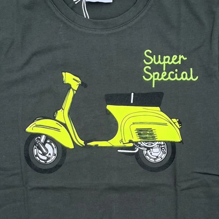TSHIRT VESPA RICAMO - immagine 2