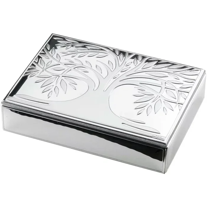 Valenti Cofanetto Albero della Vita 18 x 13 cm Bianco