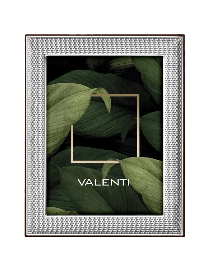 Valenti Cornice Portafoto Maglia Milano 10 x15 Cm Argento Online