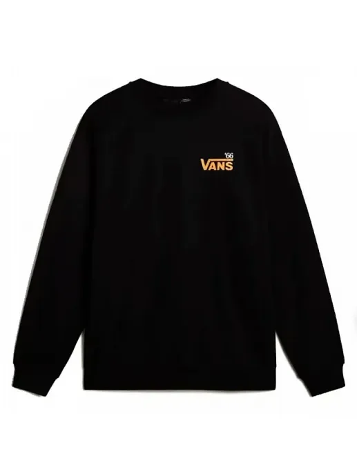 Vans felpa girocollo posted loose logo sul retro VN000JSK