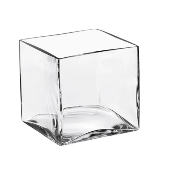 Varotto Cubo contenitore – Vetro trasparente 25x25x25 Cm
