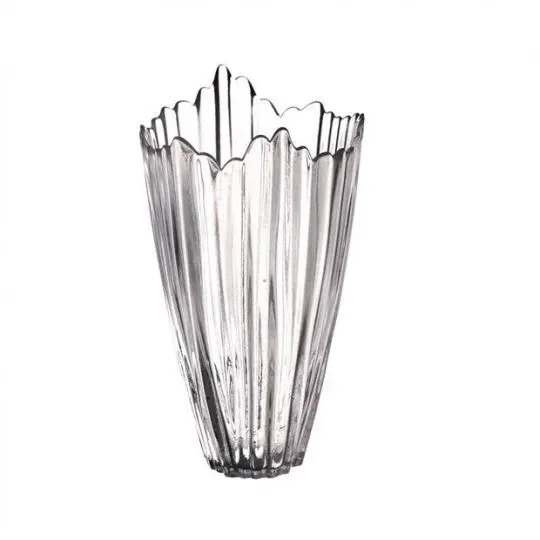 Varotto Vaso decorativo – vetro frastagliato H25 D15cm