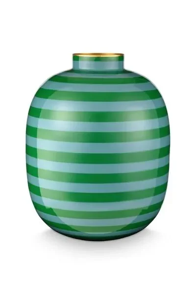 VASO A STRISCE VERDE