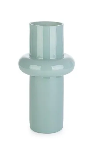 VASO CILINDRO IN VETRO VERDE (Ã˜13x25h) Online