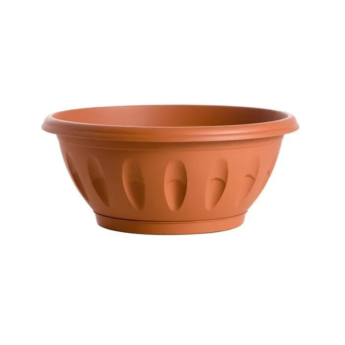 Vaso ciotola con sottovaso – Alba