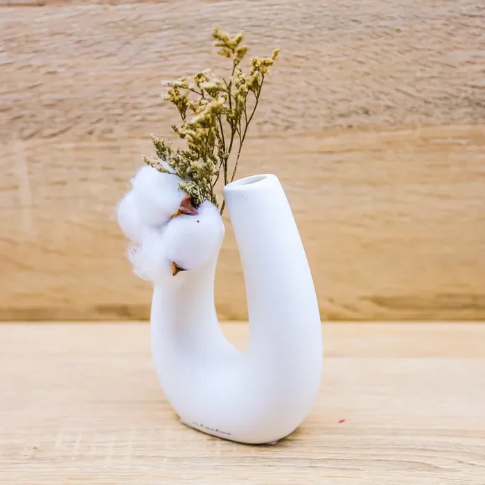 Vaso con Steli di Cotone Claraluna - immagine 3