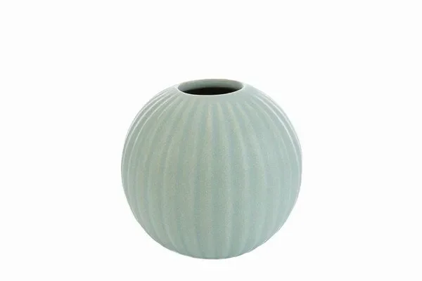 VASO IN PORCELLANA VERDE (10XH.9CM)