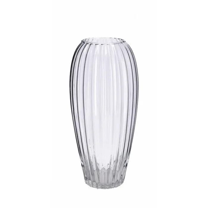 Vaso in vetro tondo bombato 15 cm – Nellie Vendita calda