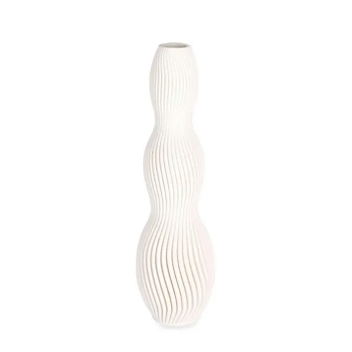 Vaso irregolare in ceramica stampata 32 cm – Svenna