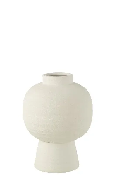 Vaso Lanterna Argilla Bianco Small (25x33cm) Online ora