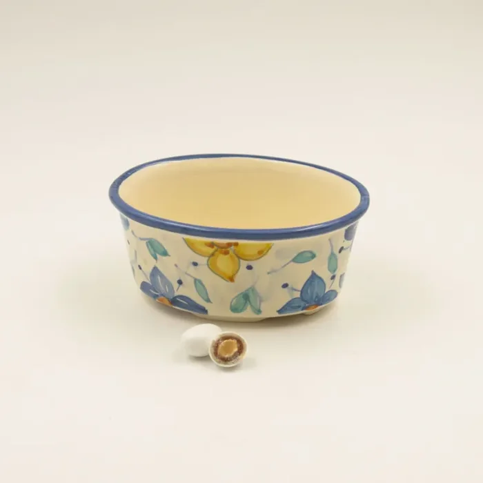 Vaso Ovale Fiori Stile Vietrese Il Borgo di Vietri Vendita calda online