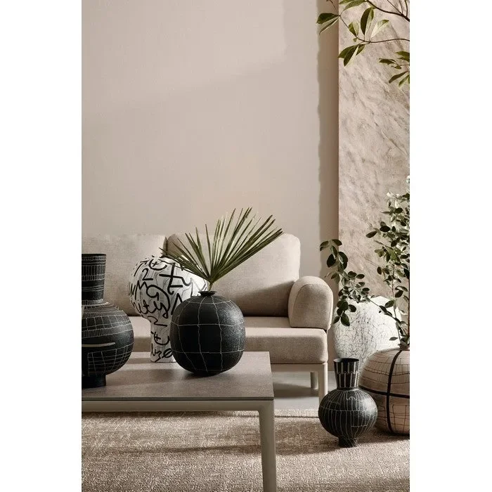 Vaso porta fiori moderno 43 cm con lettere – Raini Online ora - immagine 3