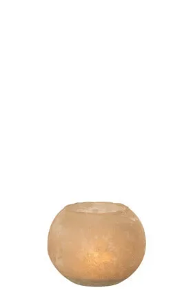 Vaso Soda Rotondo Vetro Oro Small (18X18X14CM) Vendita online